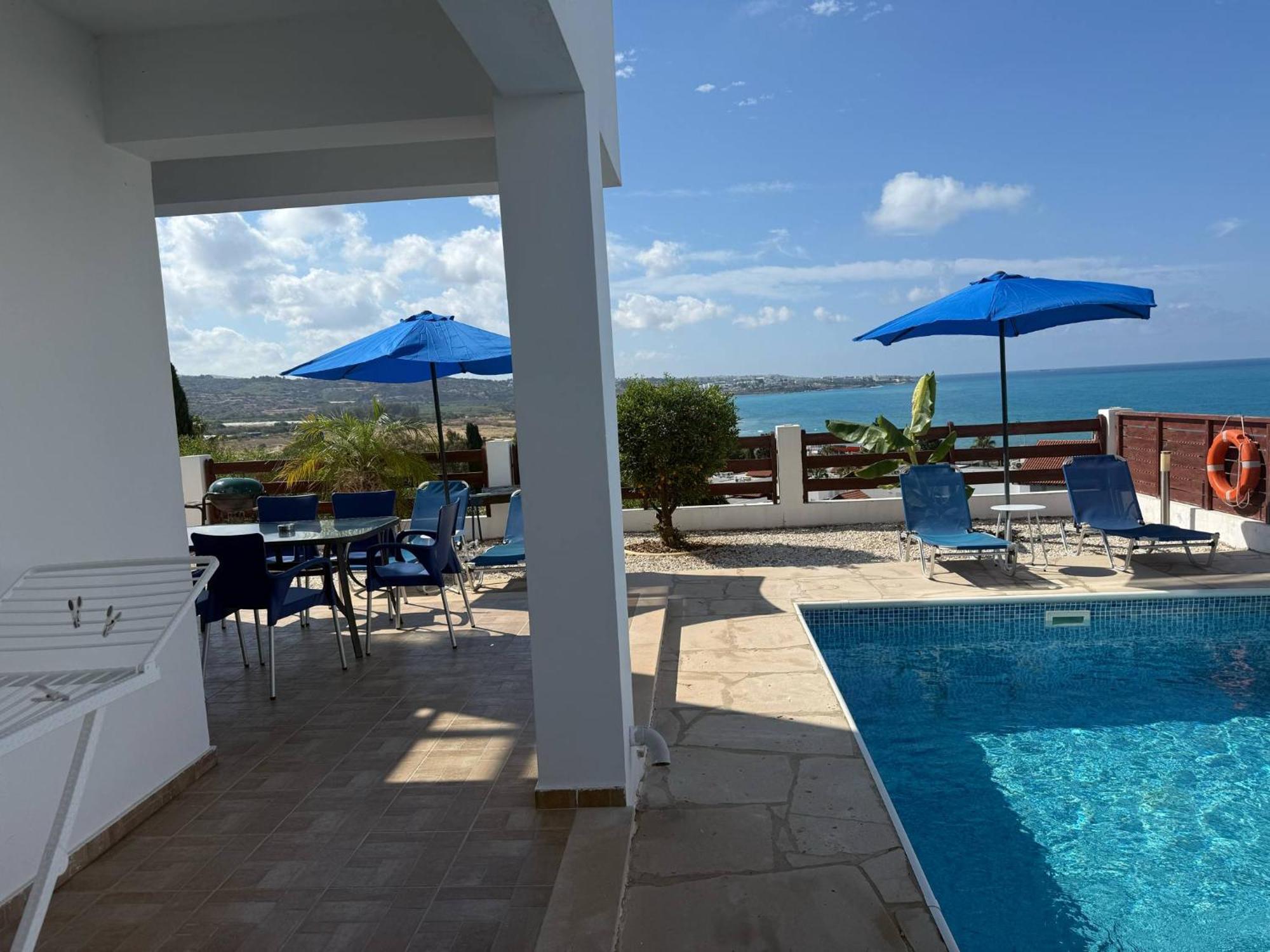 Villa Aqua Sunrise 1Km From Beach With Sea Views Коръл бей Екстериор снимка